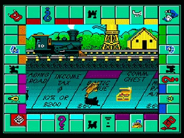 Monopoly (USA) screen shot game playing